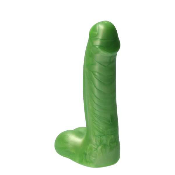 Icarus Fresh Green (Realistische dildo met ballen)