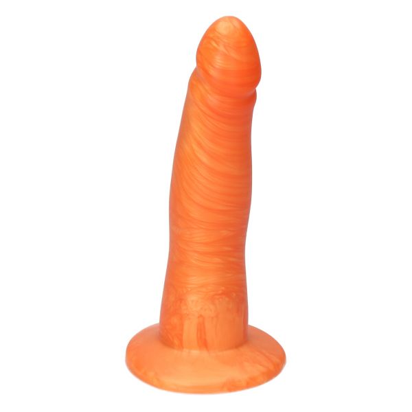 oranje gele strapon dildo beginner eros ylva dite siliconen