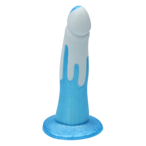 blauw grijze realistische dildo beginner eros ylva dite siliconen