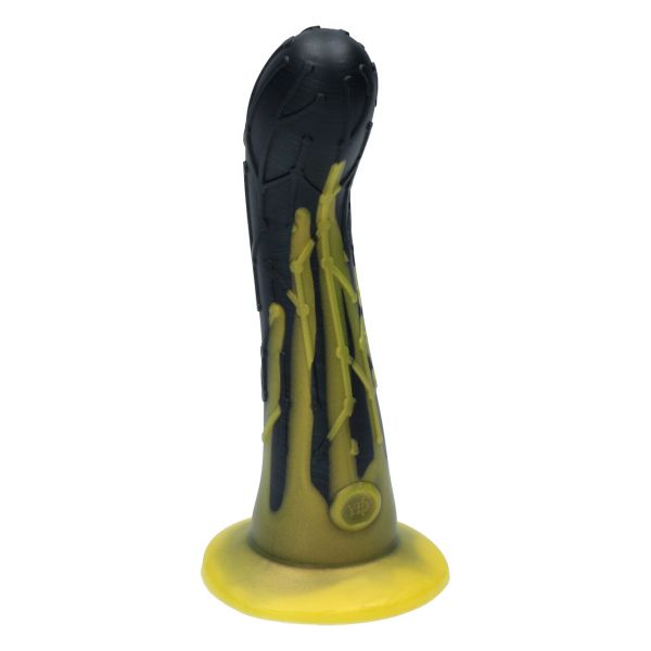 Crytodite dildo met ribbels en noppen uniek ontwerp in holland nederland handgemaakt Ylva en dite