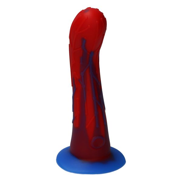 Crytodite dildo met ribbels en noppen uniek ontwerp in holland nederland handgemaakt Ylva en dite