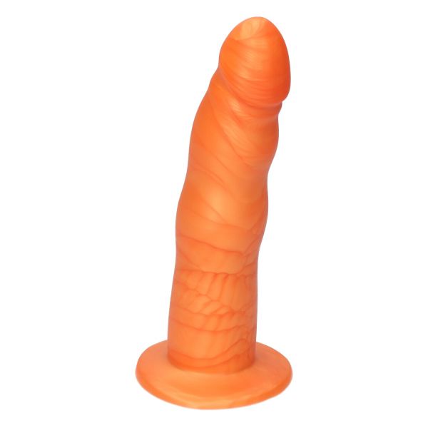orange gelb realistisch lecker strapon handgefertigt dildo ylva dite anteros