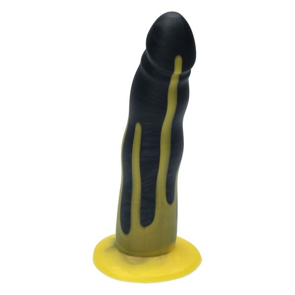 schwarz gelb realistisch lecker holländisch handgefertigt dildo ylva dite 18 cm anteros