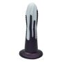 siliconen dildo met ribbels voor hem en haar siliconen dildo met ribbels voor hem en haar
