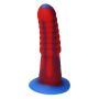 Silikondildo mit Rippen für Sie und Ihn Silikondildo mit Rippen für Sie und Ihn