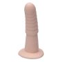 Silikondildo mit Rippen für Sie und Ihn Silikondildo mit Rippen für Sie und Ihn