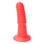 Silikondildo mit Rippen für Sie und Ihn Silikondildo mit Rippen für Sie und Ihn