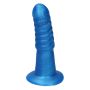 Silikondildo mit Rippen für Sie und Ihn Silikondildo mit Rippen für Sie und Ihn