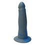  blau hellblauer dildo handgefertigt silikon anfänger eros