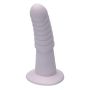 Silikondildo mit Rippen für Sie und Ihn Silikondildo mit Rippen für Sie und Ihn
