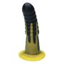 Silikondildo mit Rippen für Sie und Ihn Silikondildo mit Rippen für Sie und Ihn