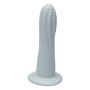 siliconen dildo met ribbels voor hem en haar siliconen dildo met ribbels voor hem en haar