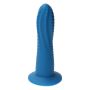 siliconen dildo met ribbels voor hem en haar siliconen dildo met ribbels voor hem en haar