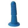 Silikondildo mit Rippen für Sie und Ihn Silikondildo mit Rippen für Sie und Ihn