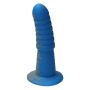 Silikondildo mit Rippen für Sie und Ihn Silikondildo mit Rippen für Sie und Ihn