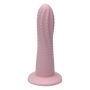 siliconen dildo met ribbels voor hem en haar siliconen dildo met ribbels voor hem en haar
