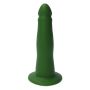  dunkelgrüner dildo harness eros handgemacht