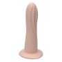 siliconen dildo met ribbels voor hem en haar siliconen dildo met ribbels voor hem en haar