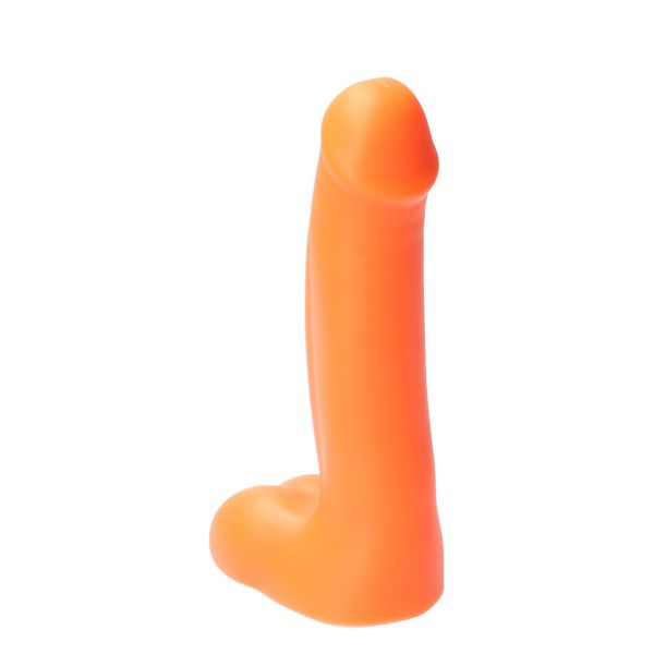 Icarus Orange (Realistische dildo met ballen)