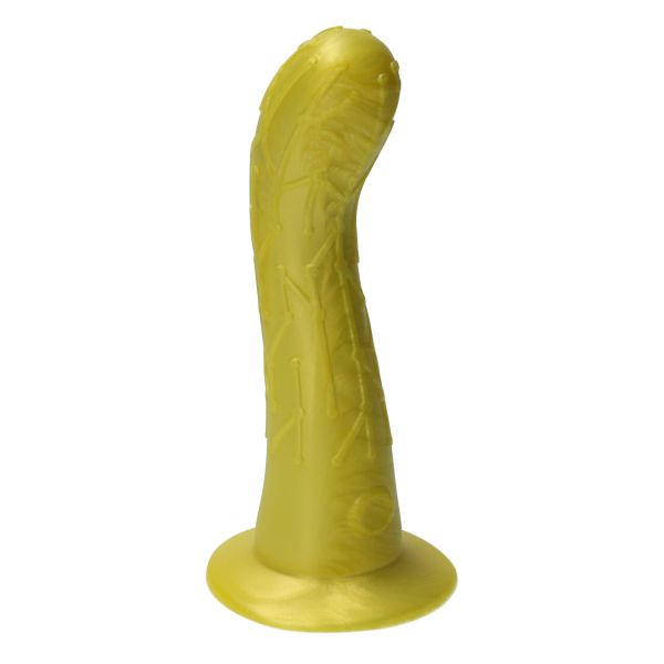 Crytodite dildo met ribbels en noppen uniek ontwerp in holland nederland handgemaakt Ylva en dite