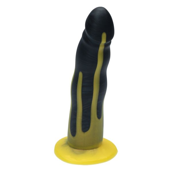 schwarz gelb realistisch lecker holländisch handgefertigt dildo ylva dite 18 cm anteros