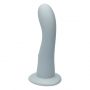 licht grijze zachte prostaat dildo anaal handgemaakt siliconen ylva dite