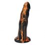  black orange realistic tasty silicone handmade dildo ylva dite 18 cm anteros