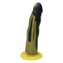 black yellow realistic tasty silicone handmade dildo ylva dite 18 cm anteros