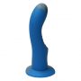 twee kleurige grijze blauwe zachte unieke prostaat dildo anaal handgemaakt siliconen ylva dite nederlands dildomerk