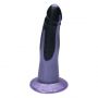 purple black realistic dildo beginner eros ylva dite silicone