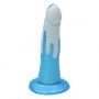 blue gray realistic dildo beginner eros ylva dite silicone