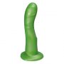 licht groene zachte unieke prostaat dildo anaal handgemaakt siliconen ylva dite 18cm