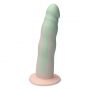  rosa grün realistisch geschirr silikon handgemacht dildo ylva dite 18 cm anteros