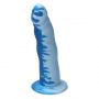  blau multicolor realistisch lecker saugnapf handgefertigt dildo ylva dite 18 cm anteros