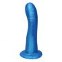 licht blauwe zachte unieke prostaat dildo anaal handgemaakt siliconen ylva dite nederland curve